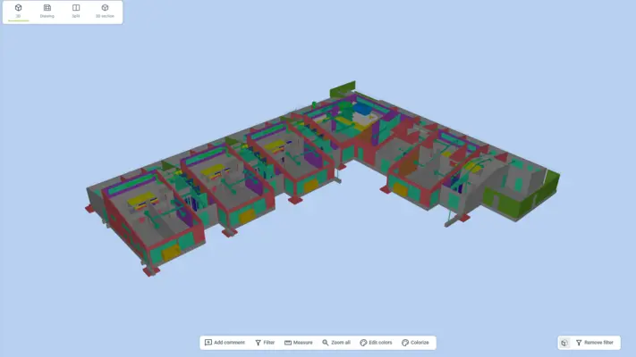 Image from Leikskoli gallery. Timber Structure building.